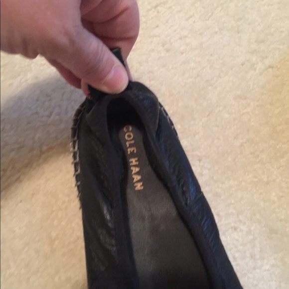 Cole Haan leather espadrilles size 7 1/2 - Picture 3 of 5